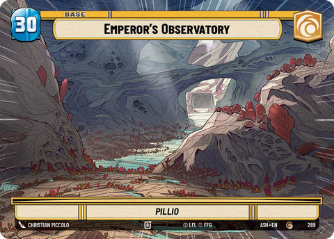Emperor's Observatory // Shield (289 // t06) (Hyperspace) (289 // T06) [Ashes of the Empire] - The Mythic Store | 24h Order Processing