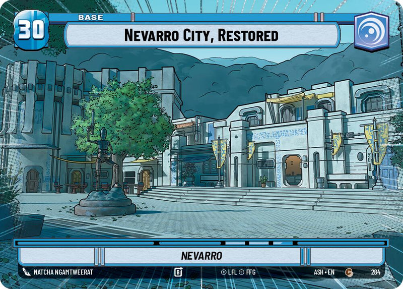 Nevarro City, Restored // Advantage (284 // t05) (Hyperspace) (284 // T05) [Ashes of the Empire] - The Mythic Store | 24h Order Processing