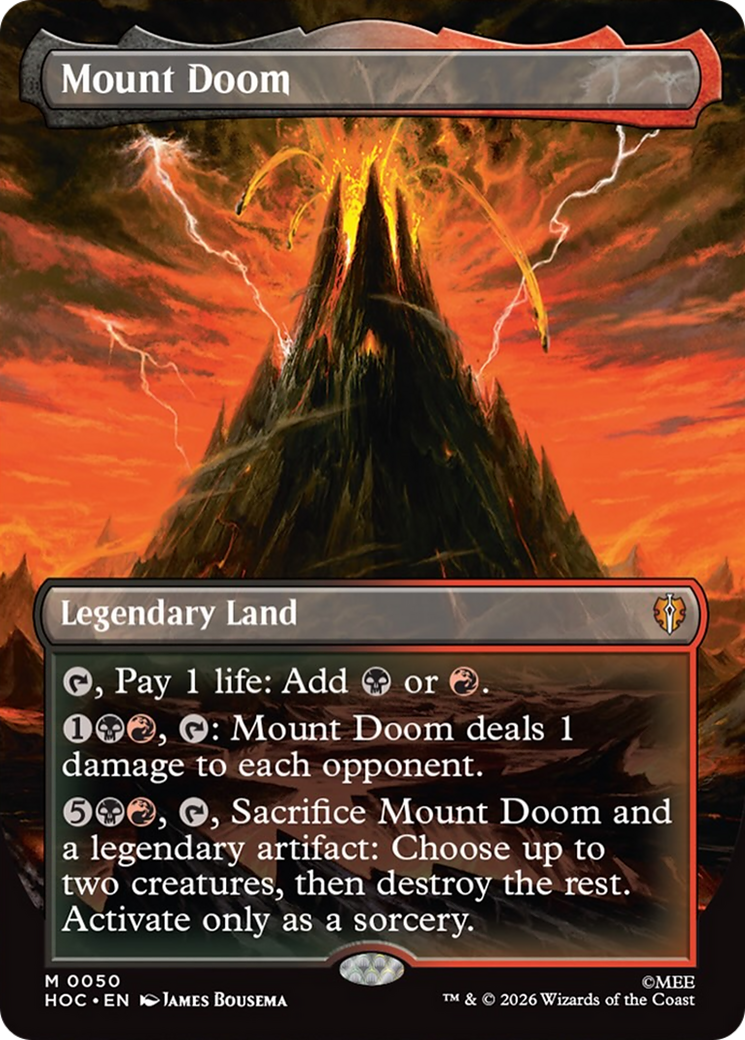 Mount Doom (Borderless) [The Hobbit: Eternal-Legal] - The Mythic Store | 24h Order Processing