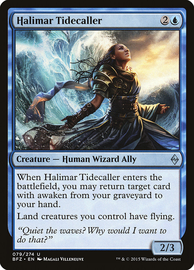 Halimar Tidecaller [Battle for Zendikar] - The Mythic Store | 24h Order Processing