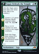 Jugan Defends the Temple // Remnant of the Rising Star [Kamigawa: Neon Dynasty Prerelease Promos] - The Mythic Store | 24h Order Processing