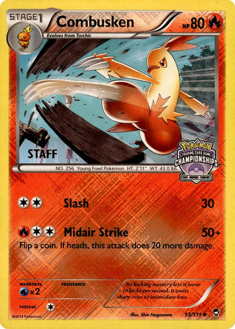 Combusken (13/111) (State Championships) [Staff] [League & Championship Cards] - The Mythic Store | 24h Order Processing
