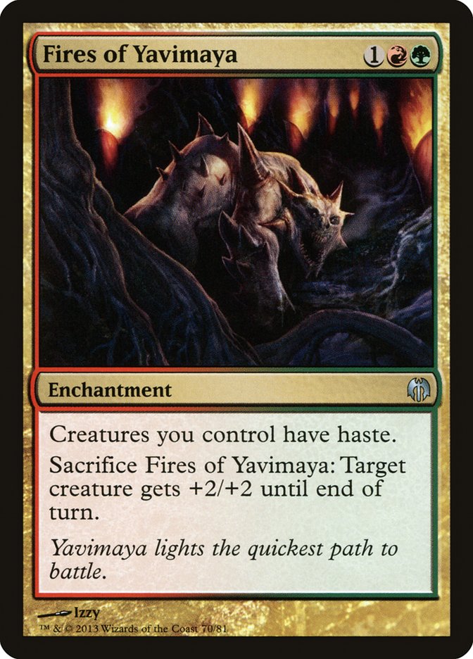 Fires of Yavimaya [Duel Decks: Heroes vs. Monsters] - The Mythic Store | 24h Order Processing