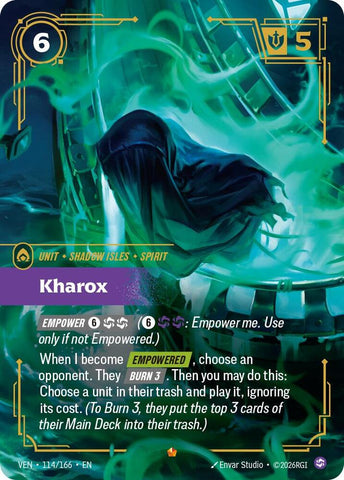 Kharox (114/166) [Vendetta] - The Mythic Store | 24h Order Processing