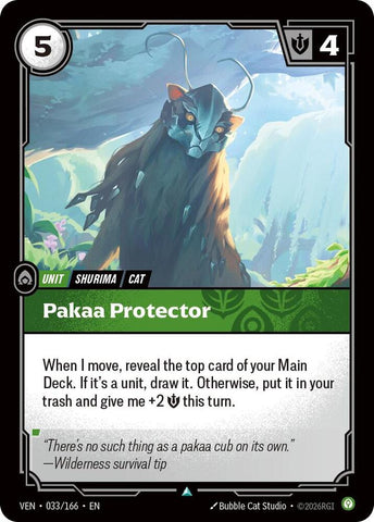 Pakaa Protector (033/166) [Vendetta] - The Mythic Store | 24h Order Processing