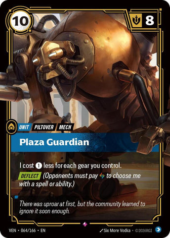 Plaza Guardian (064/166) [Vendetta] - The Mythic Store | 24h Order Processing