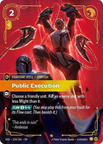 Public Execution (154/166) [Vendetta] - The Mythic Store | 24h Order Processing