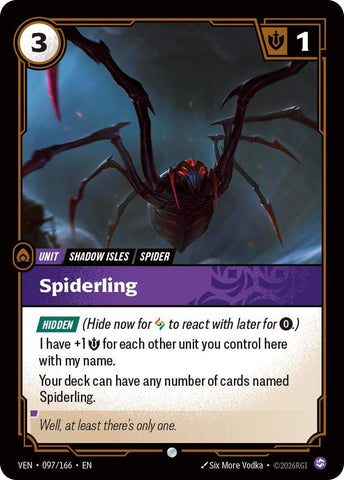 Spiderling (097/166) [Vendetta] - The Mythic Store | 24h Order Processing