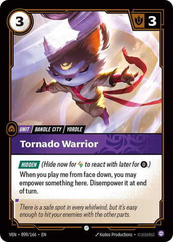 Tornado Warrior (099/166) [Vendetta] - The Mythic Store | 24h Order Processing