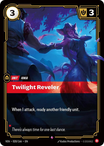 Twilight Reveler (020/166) [Vendetta] - The Mythic Store | 24h Order Processing
