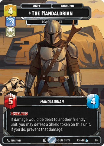 The Mandalorian - Devoted Rescuer (119) (Participation) (119) [Galactic Championship 2026] - The Mythic Store | 24h Order Processing