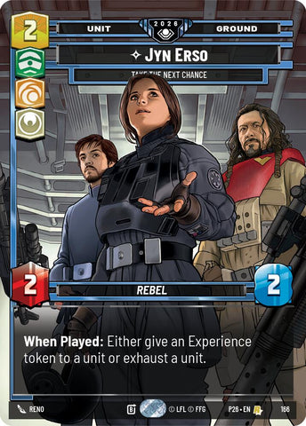 Jyn Erso - Take the Next Chance (166) (166) [Galactic Championship 2026] - The Mythic Store | 24h Order Processing
