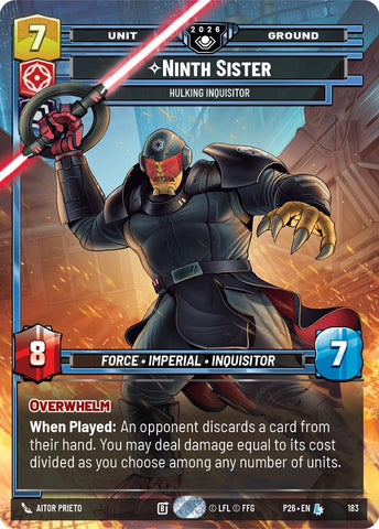 Ninth Sister - Hulking Inquisitor (183) (183) [Galactic Championship 2026] - The Mythic Store | 24h Order Processing
