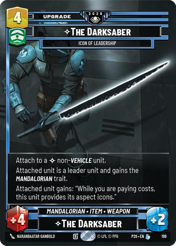 The Darksaber - Icon of Leadership (196) (196) [Galactic Championship 2026] - The Mythic Store | 24h Order Processing