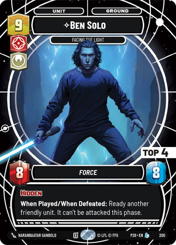 Ben Solo - Facing the Light (200) (200) [Galactic Championship 2026] - The Mythic Store | 24h Order Processing