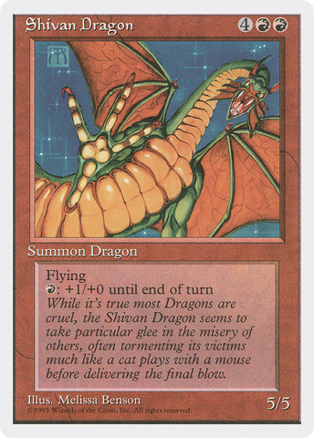Shivan Dragon [Fourth Edition] - The Mythic Store | 24h Order Processing