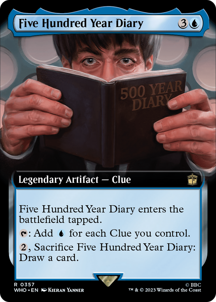Five Hundred Year Diary (Extended Art) [Doctor Who] - The Mythic Store | 24h Order Processing