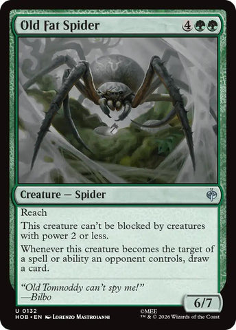 Old Fat Spider [The Hobbit] - The Mythic Store | 24h Order Processing