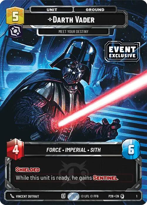 Darth Vader - Meet Your Destiny (1) (1) [Judge Promos] - The Mythic Store | 24h Order Processing