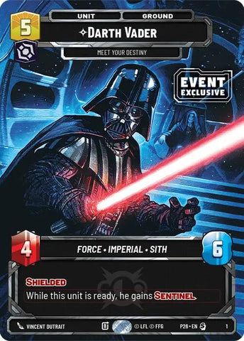 Darth Vader - Meet Your Destiny (1) (1) [Judge Promos] - The Mythic Store | 24h Order Processing