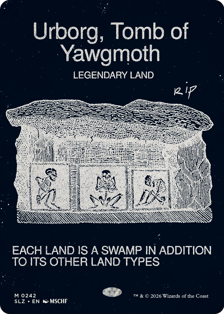 Urborg, Tomb of Yawgmoth (0242) [Secret Lair x MSCHF: The Zeta Set] - The Mythic Store | 24h Order Processing