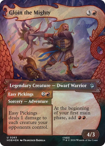 Gloin the Mighty (Showcase) (Surge Foil) [The Hobbit] - The Mythic Store | 24h Order Processing