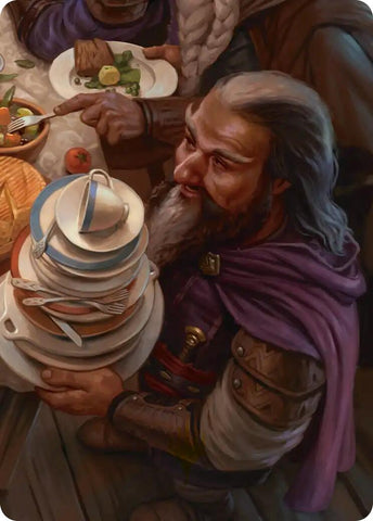 Ori, Plate Stacker Art Card (6/12) [The Hobbit Art Series] - The Mythic Store | 24h Order Processing