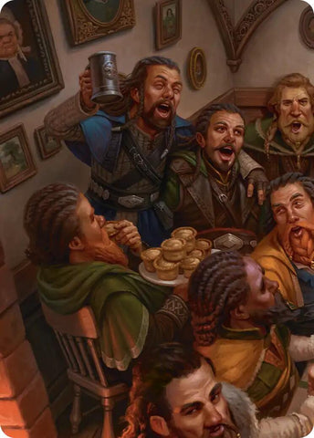 Fili and Kili, Joyous Art Card (1/12) [The Hobbit Art Series] - The Mythic Store | 24h Order Processing