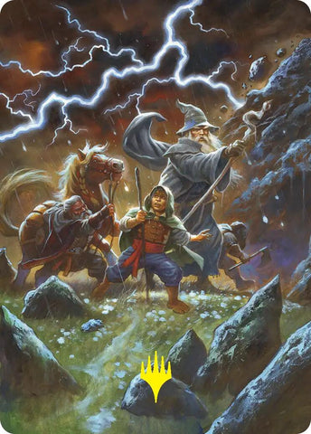 Call Forth the Tempest Art Card (Gold-Stamped) [The Hobbit Art Series] - The Mythic Store | 24h Order Processing