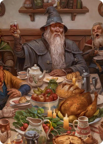Gandalf, Party Guest Art Card (2/12) [The Hobbit Art Series] - The Mythic Store | 24h Order Processing