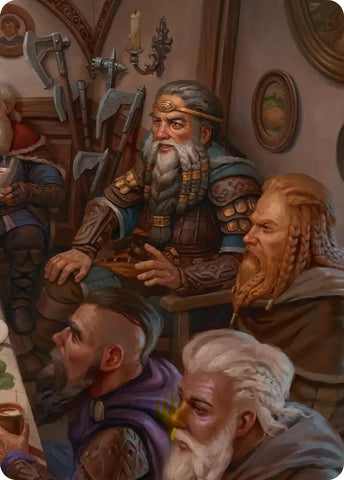 Thorin, King of Durin's Folk Art Card (3/12) [The Hobbit Art Series] - The Mythic Store | 24h Order Processing