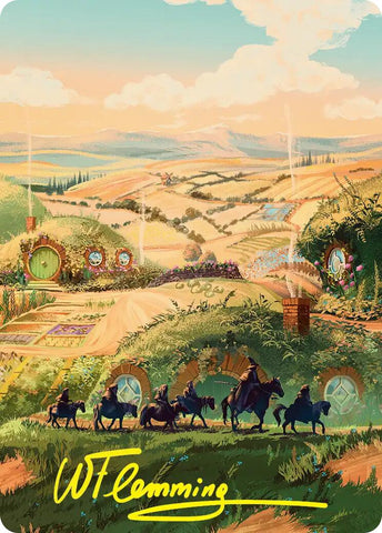 Plains Art Card (Gold-Stamped Signature) [The Hobbit Art Series] - The Mythic Store | 24h Order Processing