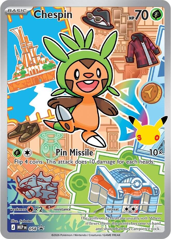 Chespin (058) [Mega Evolution Promo]