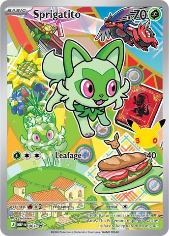 Sprigatito (061) [Mega Evolution Promo] - The Mythic Store | 24h Order Processing