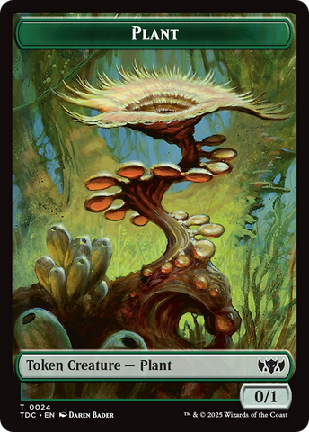 Plant // Goat Double-Sided Token [Tarkir: Dragonstorm Commander Tokens] - The Mythic Store | 24h Order Processing