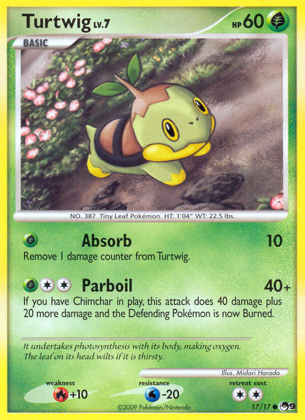 Turtwig (17/17) [POP Series 9] - The Mythic Store | 24h Order Processing