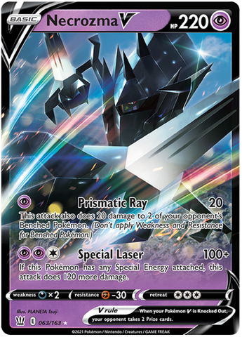 Necrozma V (063/163) [Sword & Shield: Battle Styles] - The Mythic Store | 24h Order Processing