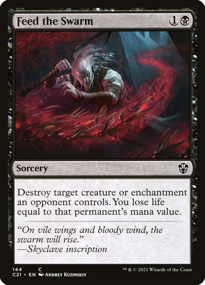 Feed the Swarm [Commander 2021] - The Mythic Store | 24h Order Processing