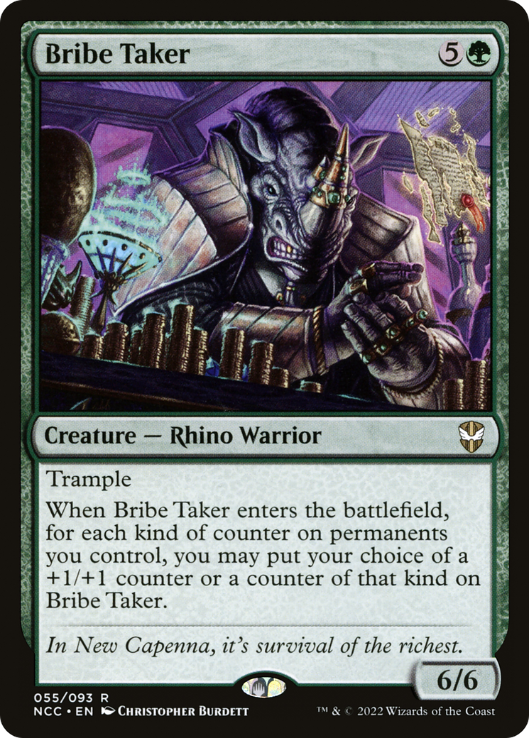 Bribe Taker [Streets of New Capenna Commander] - The Mythic Store | 24h Order Processing
