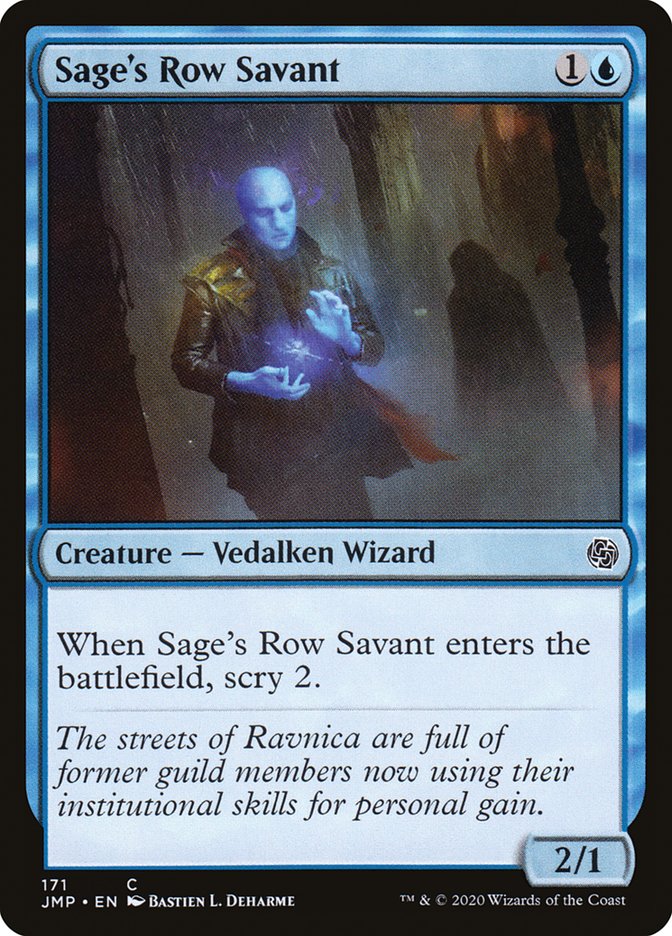 Sage's Row Savant [Jumpstart] - The Mythic Store | 24h Order Processing