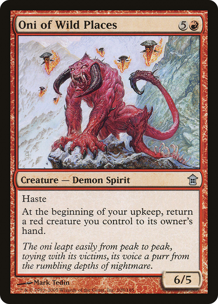 Oni of Wild Places [Saviors of Kamigawa] - The Mythic Store | 24h Order Processing