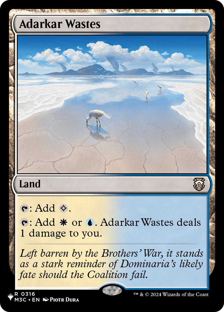 Adarkar Wastes (M3C) [The List] - The Mythic Store | 24h Order Processing