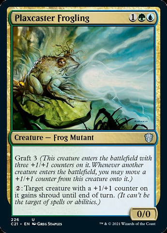 Plaxcaster Frogling [Commander 2021] - The Mythic Store | 24h Order Processing