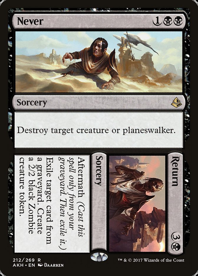 Never // Return [Amonkhet] - The Mythic Store | 24h Order Processing