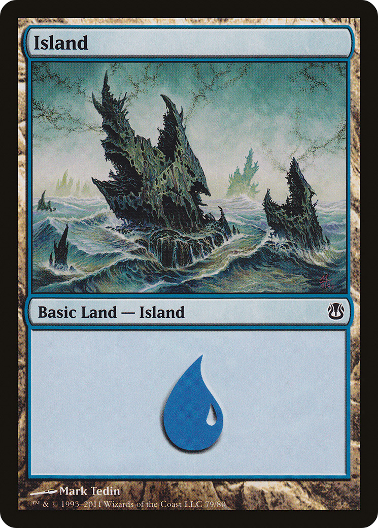 Island (79) [Duel Decks: Ajani vs. Nicol Bolas] - The Mythic Store | 24h Order Processing