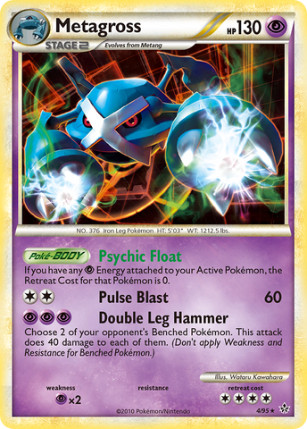 Metagross (4/95) [HeartGold & SoulSilver: Unleashed] - The Mythic Store | 24h Order Processing