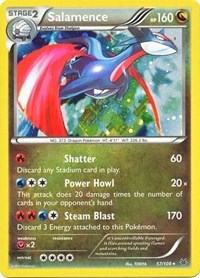 Salamence (57/108) (Cosmos Holo) (Blister Exclusive) [XY: Roaring Skies] - The Mythic Store | 24h Order Processing
