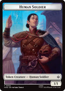 Human Soldier // Treasure (0013) Double-Sided Token [The Hobbit Tokens]