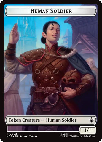 Human Soldier // On An Adventure Double-Sided Token [The Hobbit Tokens] - The Mythic Store | 24h Order Processing