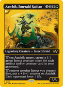 Aatchik, Emerald Radian (First-Place Foil) [Aetherdrift] - The Mythic Store | 24h Order Processing